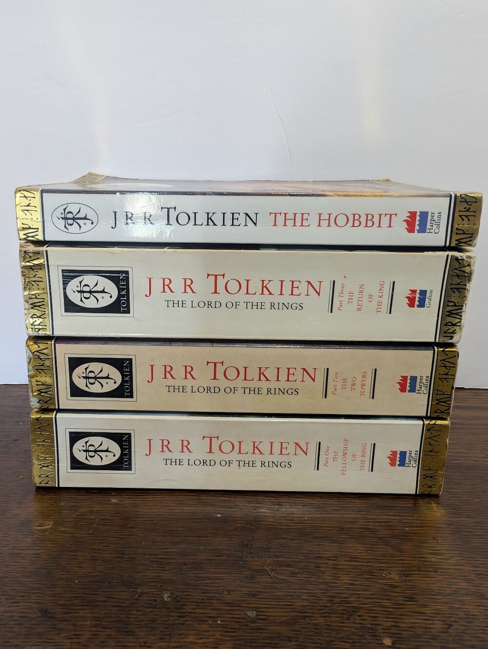 The Lord Of The Rings The Hobbit J.R.R Tolkien Book Lot 1991/1993